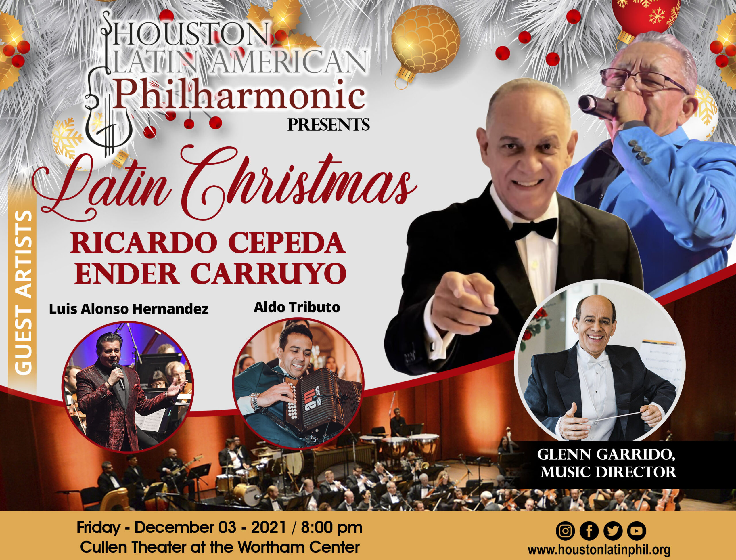 Friday, December 3      (Click on the image to purchase your tickets)